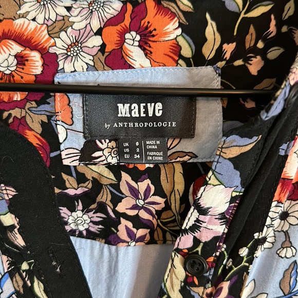 Maeve by Anthropologie Leyster Dress - Size 2 - Picture 3 of 14